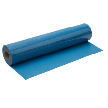 FANSGUAR Blue Glitter HTV Roll -12""x10ft Iron on Heat Transfer Vinyl til g?r-det-selv-skjorter-gaver