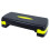 Fitvids Adjustable Workout Aerobic Stepper Step Platform Trainer  27-Inch  Black/Lemon 1