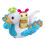 Playskool Glo Friends - Hugbug e Harmony Pop Spingi e rotola! - Swan Vehi 2