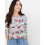 Joules Joules Women's Harbour Print Long Sleeve Jersey Top (US  Numeric  8  R 5