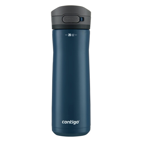 Contigo Contigo Jackson Chill 2.0, Θερμός Ανοξείδωτο Μπουκάλι Νερού 20oz, Μπλε Χρώμα