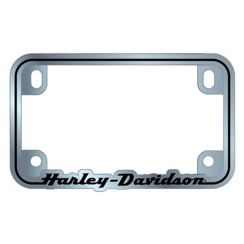 Chroma CG42901 Harley-Davidson Script Chrome Motorcycle keret