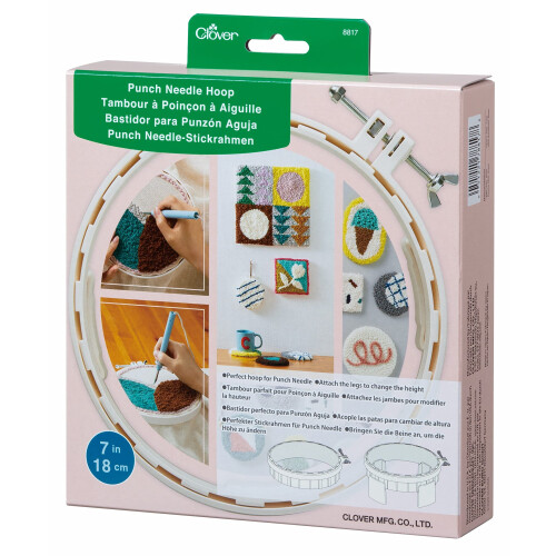 Clover Punch Needle Hoop Idee Wei