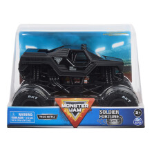 Monster Jam Offici le Soldier Fortune Truck Retro Soldier Fortune Zwart