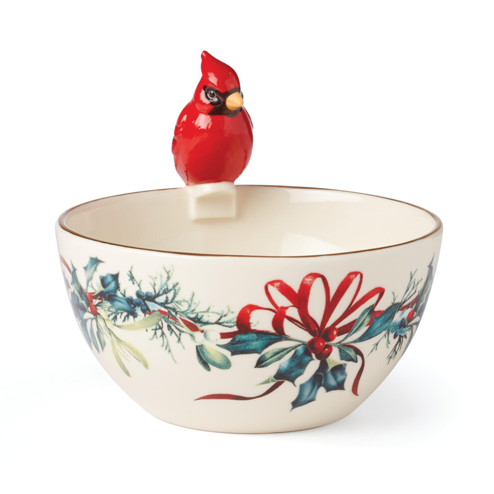Lenox 894203 Winter Greetings Cardinal Bowl