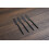 Cambridge Black Satin Satin Solutters Set de 4 0 2