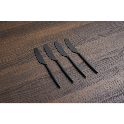 Cambridge Black Satin Satin Solutters Set de 4 0 1