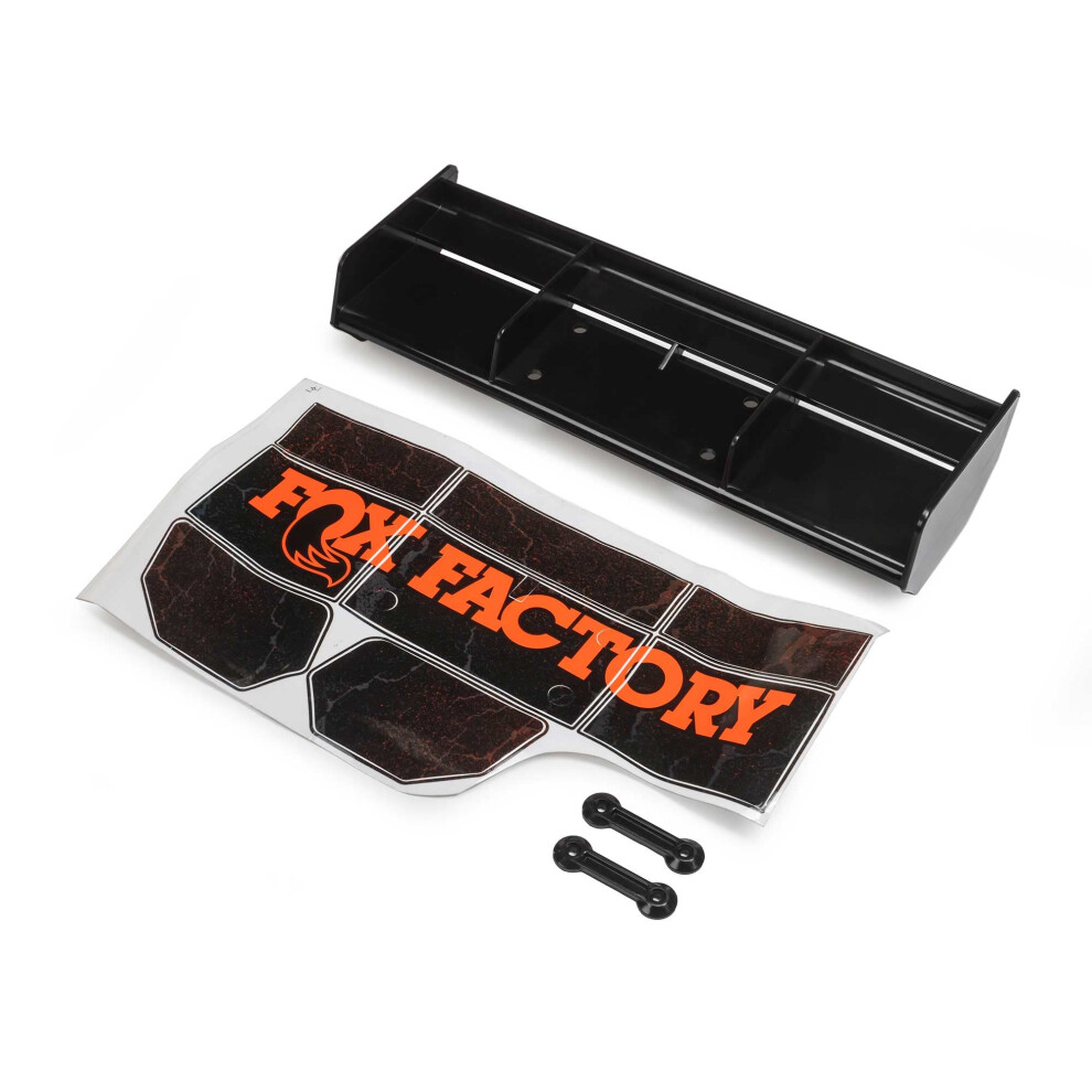 Losi Wing Fox Dbxl-E 2.0 Los250055 Car/Truck Bodies Wings & Decals Black 605482133743