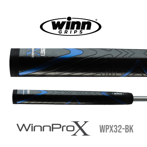 Winn Pro X 1.32 Πάτημα Grip (Jumbo, Μαύρο/Μπλε) 1