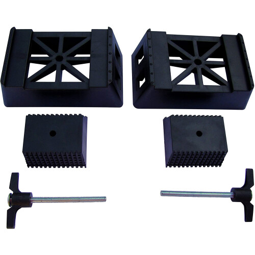 POWERTEC 71026V Plastic Sawhorse Brackets for Use with 2x4 Lumber | Ki