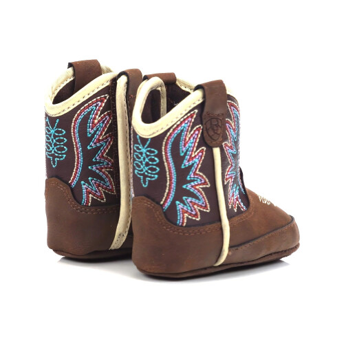 ARIAT Unisex Βρεφικά Παπούτσια Lil Stompers, Μωβ/Καφέ (Briar), 1 2