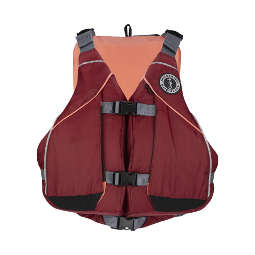 Mustang Survival - Μωξι Φόρμα Σωσίβιο Ενηλίκων (Merlot/Coral - M/L)