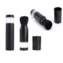 Embossing Powder Brush Retractable Applicator Tool with Cap Craft Painting Glitters Powder Brush Soft Bristles Handle Tool for D