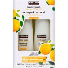 Kirkland Signature vloeibare body wash, natuurlijke citrus, 27 fl oz, 2 stuks
