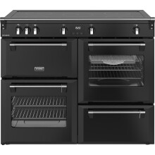 Stoves Richmond 110Ei TCH 110cm Electric Range Cooker with Induction Hob - Black - A/A/A Rated