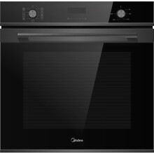 Midea Built In Electric Single Oven - Black - A Rated