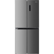 Indesit Total No Frost INGF 6421 XP4UK fridge-freezer Freestanding 421 L E Silver, Stainless steel