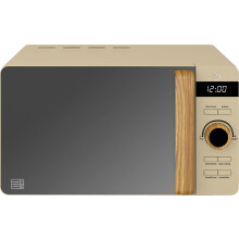 Swan Nordic SM22036LOAT 29cm High, Freestanding Small Standard Microwave Oven - Oat