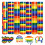 Tintnut Orgulho Vinil de Transferência Térmica - 7 Folhas 10x12 Polegadas HTV Arco-Íris LGBTQ 1