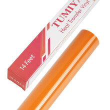 TUMIYA W rme bertragungs-Vinylrolle 12 Zoll x 14 Fu Orange HTV-Vinyl f r