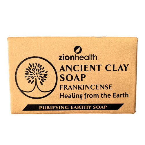 Zion Health Σαπούνι Άργιλου Λιβάνι 6 oz