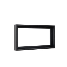 Pixy canvas 16x48 Floater Frame for 15 Deep canvas Paintings, Wood Panels & Stretched canvas Boards 4 colors Available (Black, 16 x 48)