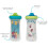 The First Years Marvel Isolerade Sippy Cups - Spill Proof Barnkoppar 9 Ounce - 2-pack 2