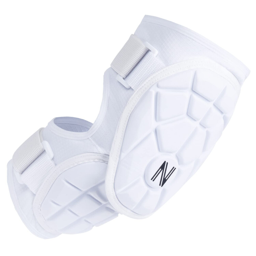 Nuribase Batters - Protezione Per Gomiti Da Baseball Per Giovani, Adulti, Per Softball, Per Giovani, Adulti, Per Baseball, Softball, Colore: Bianco-image