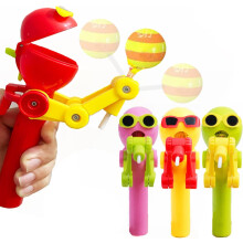 HDLNKAK 4Pezzi Custodia Lollipop, Supporto Robot Lollipop, Giocattoli Robot Creativi per Mangiare Lollipop