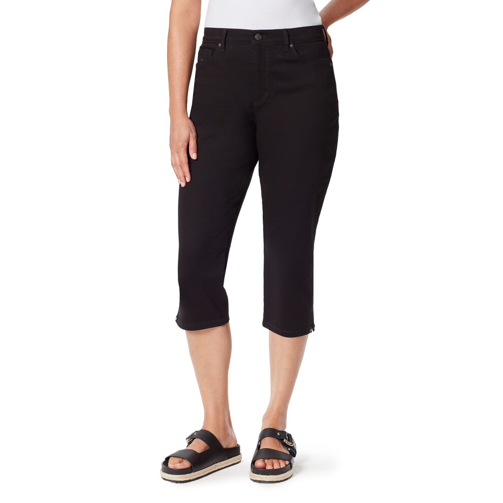 Jean Capri Amanda pour femme de Gloria Vanderbilt, noir, taille 16, petite