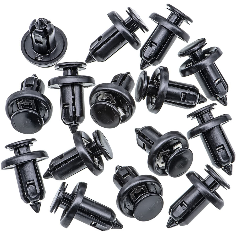 Rexka 15Pcs Bumper Fender Grille Splash Shield Clips 91506-S9a-003 Ste 643375933407