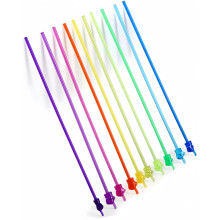10stk B?rn Fingerl?sning Stick Point Reading Pen B?rnehavestuderendes l?rer Undervisning L?sning Billedbog Fingerform Mini Pointer Stick (A-genne
