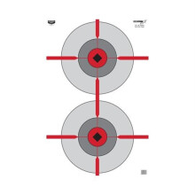 Eze-Scorer Double Bulls-Eye 23 in. x 35 in. - Per 100