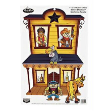 Birchwood Casey 35564 Dirty Bird 12 in.x18 in. Saloon Shootou