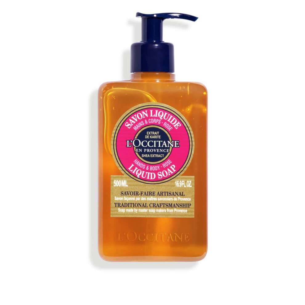 L'OCCITANE Shea Rose Liquid Soap 16.90 fl. oz