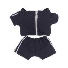 niannyyhouse Sportst?jsuniformer 7,8""""(20CM) Plysdukke fyldte figurer Leget?jst?j (marinebl?)