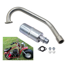 Lostar udmattelse r?r med lydd?mper til Coleman CT200U-EX Camo 196cc / 6,5 hk Gas Mini Bike