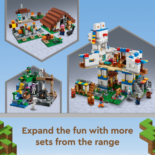 LEGO LEGO Minecraft Το Αφημένο Χωριό 21190, Σετ Ζωντανών Ζόμπι, Δώρο για Παιδιά 8+ 2