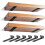 MIUGO 6 Pack Heavy Duty Shelf Brackets 6 inch  Floating Shelf Brackets 1