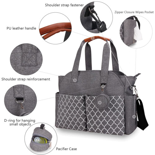 Meyteilay Diaper Bag Tote baby byte 2