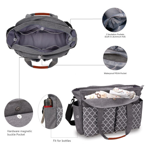 Meyteilay Diaper Bag Tote baby byte 1