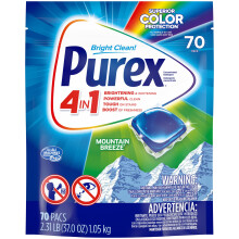 Purex 4-in-1 pyykinpesuaine Pacs Mountain Breeze 70 Pacs