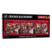 Youthefan NHL Chicago Blackhawks speldag i hundhuset 1000 st pussel