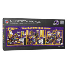 Youthefan NFL Minnesota Vikings speldag i hundhuset 1000 st pussel