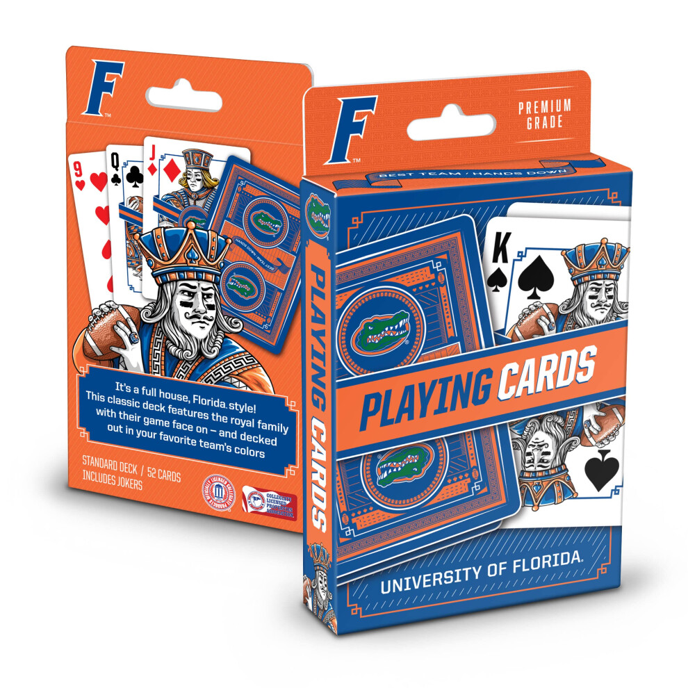 Photos - Board Game YouTheFan NCAA Florida Gators Classic Series Playing Cards Team Colors 1905367