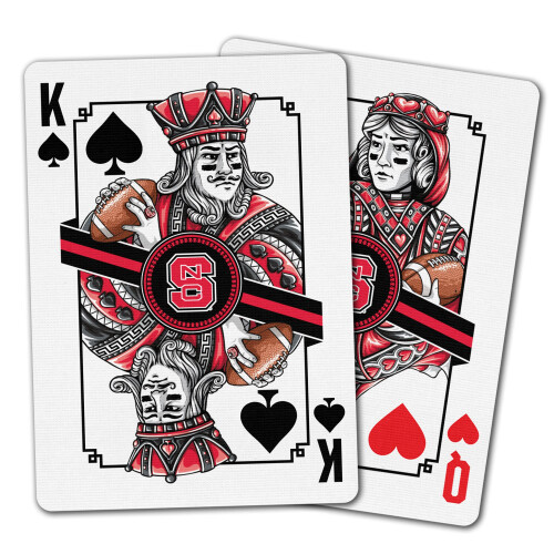 Youthefan NCAA NC State Wolfpack Classic Series Spelkort 2