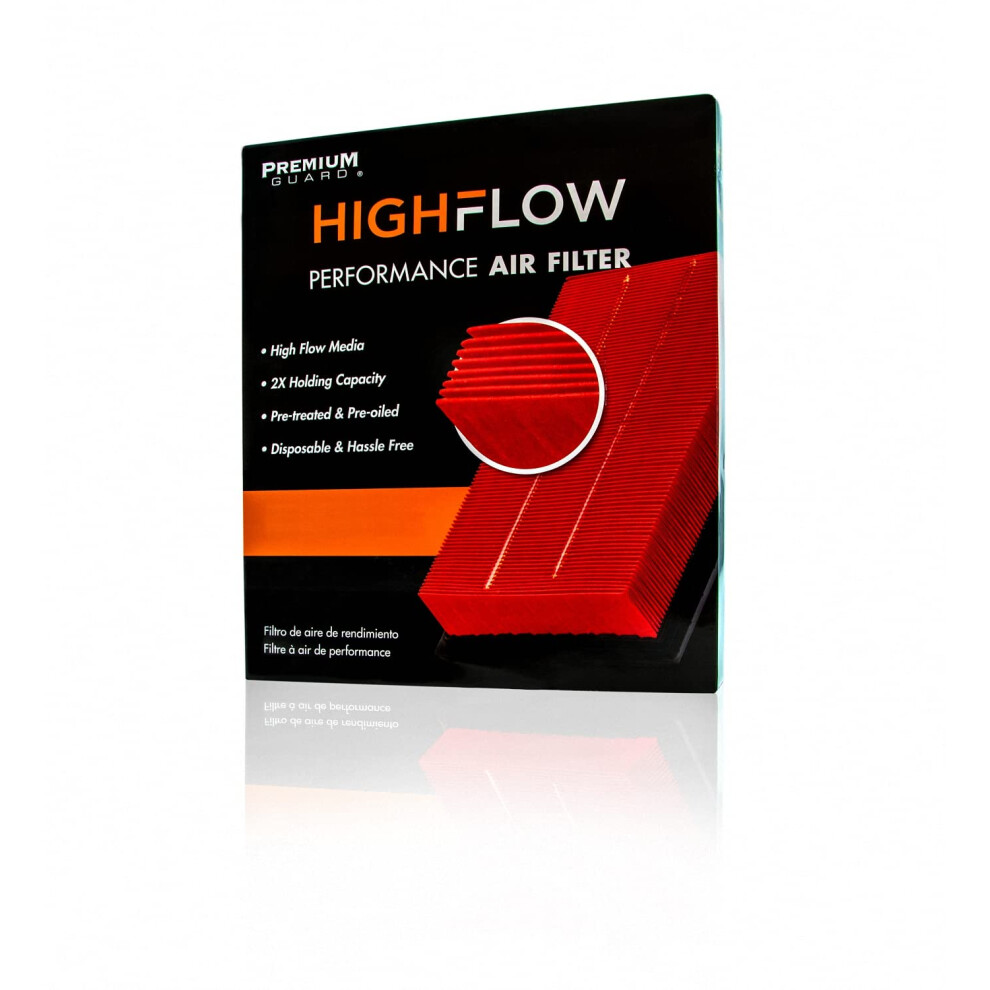 Highflow Pa99365x High Performance Pre-Oiled Disposable Engine Air F 846156093653