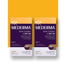 Mederma Twin Pack Scar Cream SPF 30 40G (2 x 20g)