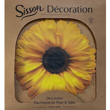 Bakplåtspapper Löv för Ost & Charkbrädor - Sisson Distribution Löv (20-pack) (Solros)