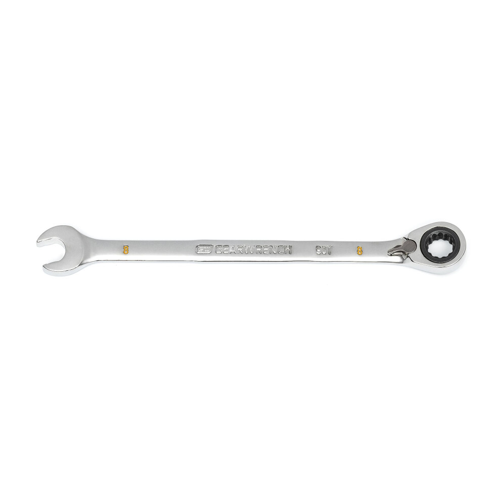 Gearwrench 90T 8Mm Reversible Ratcheting Combination Wrench - 86608 099575086083